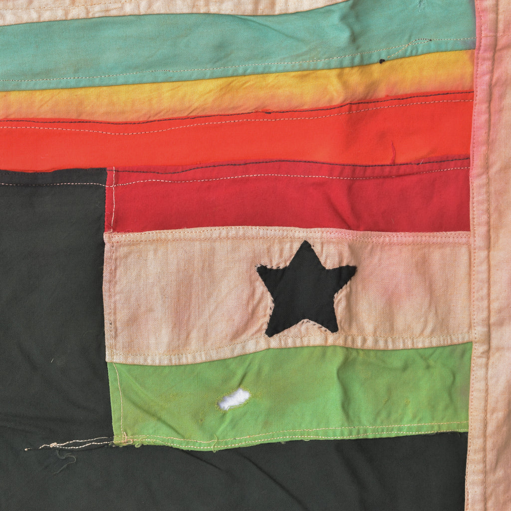 Asafo Flag Frankaa with Appliqué Ghana 39x60 Inch