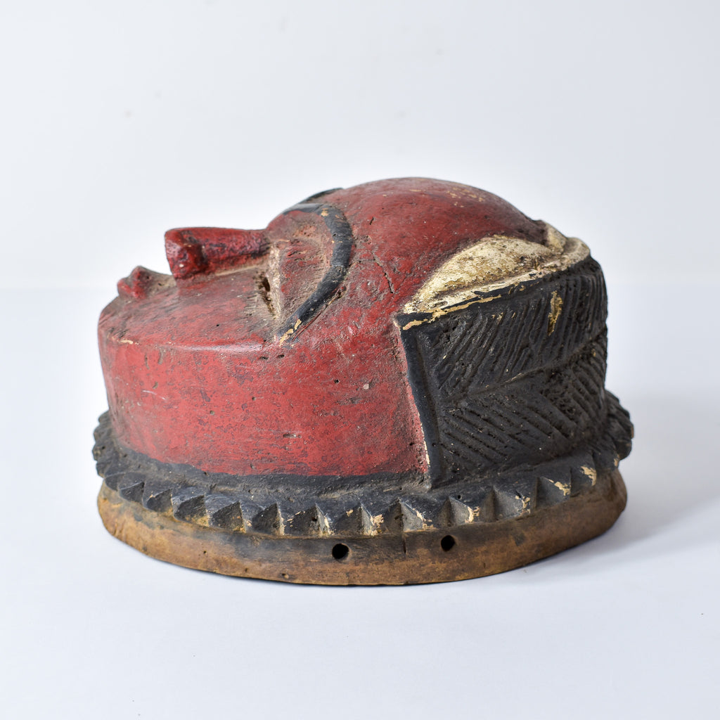 Old Yaure Moon Mask Côte d'Ivoire