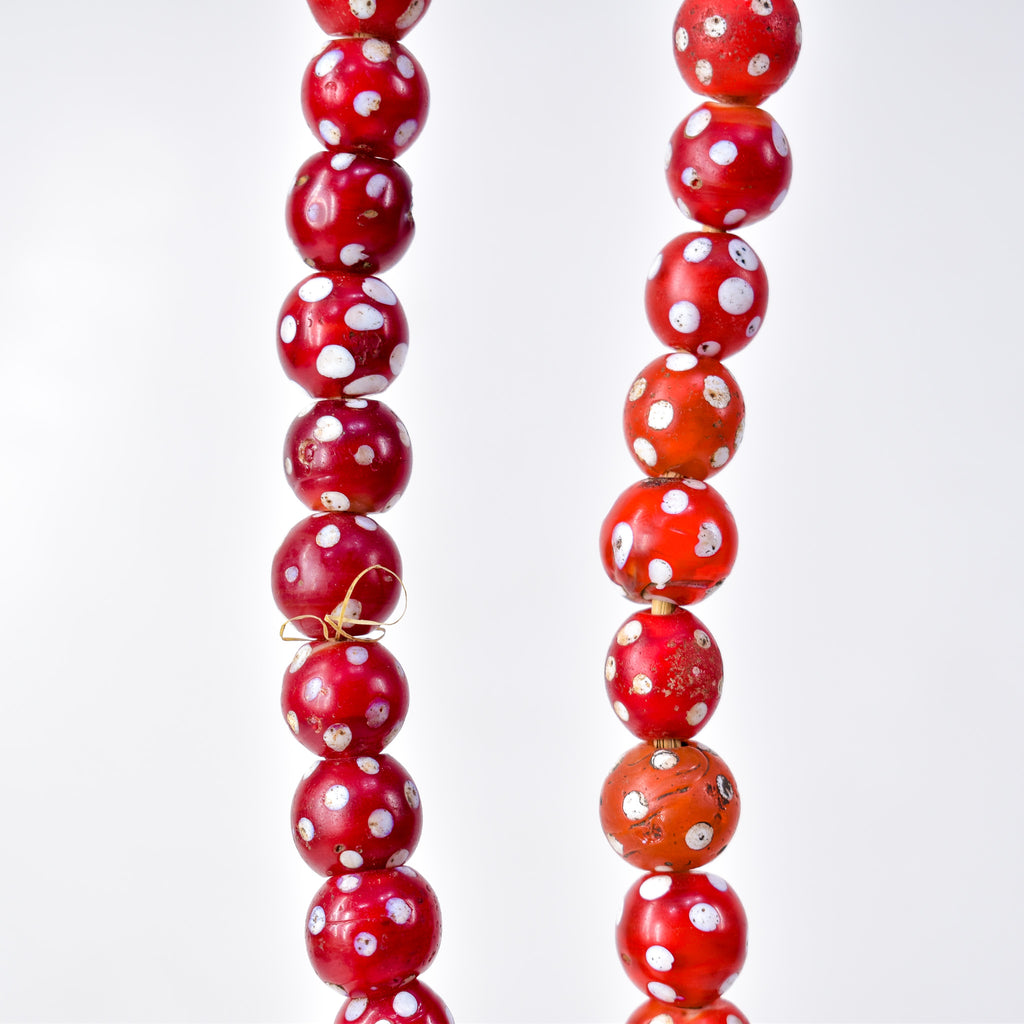 Venetian Skunk Red Trade Beads