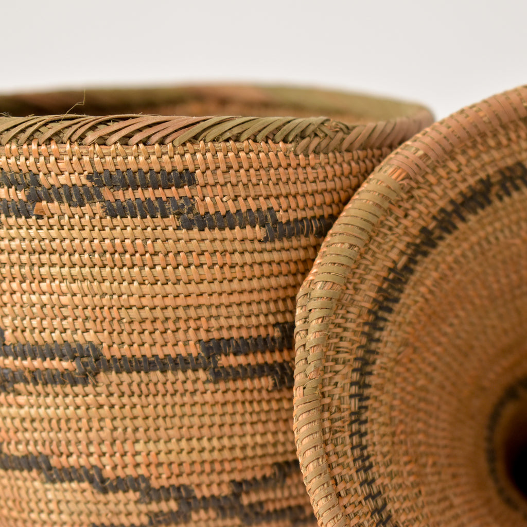 Tutsi Basket with Lid Rwanda