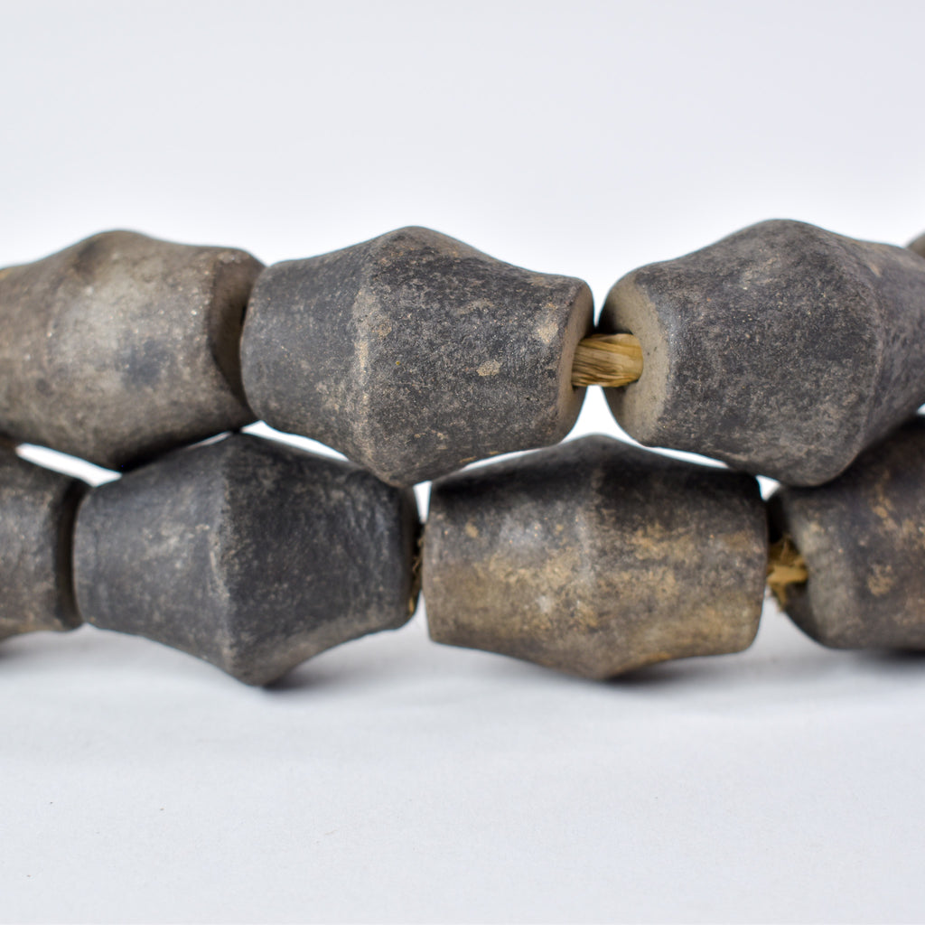 Old Clay Beads Mali 32 Inch