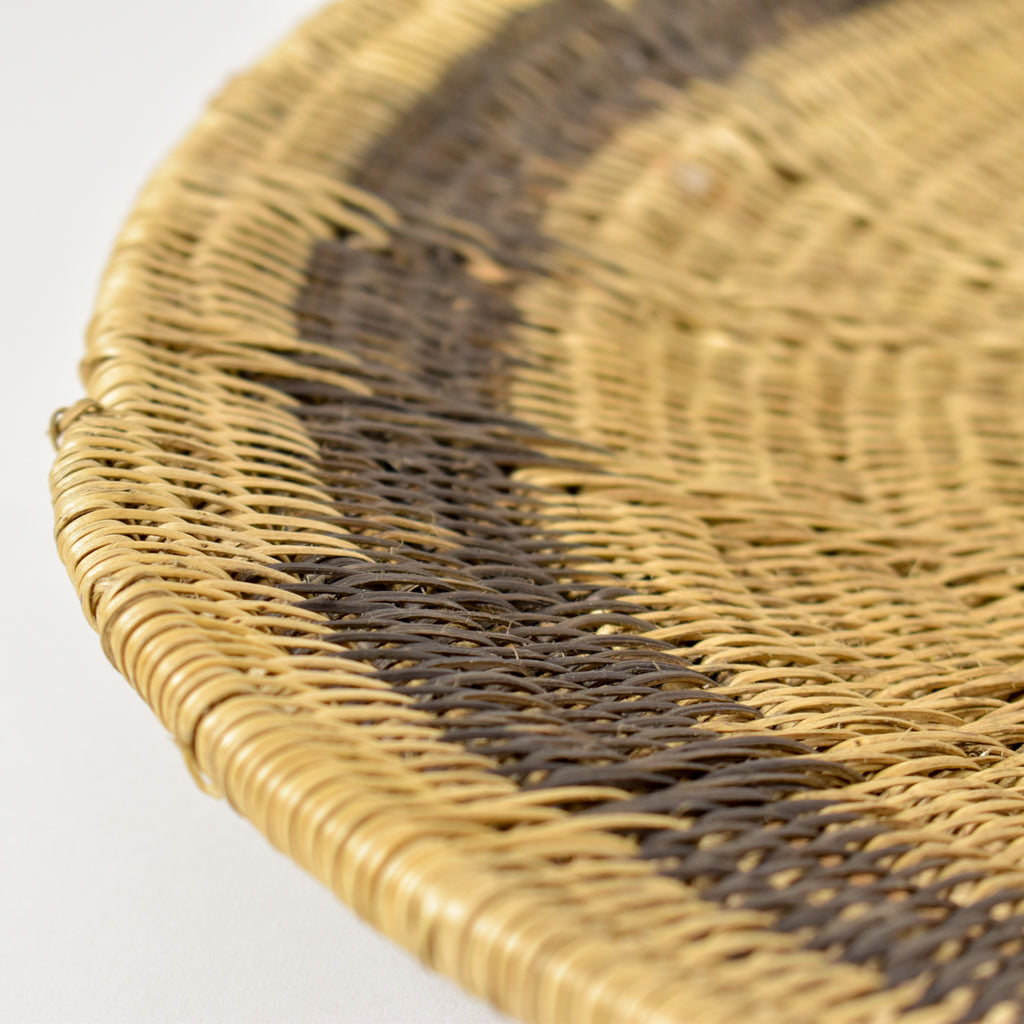 Makenge Flat Wedding Basket 18.0 Inch Zambia