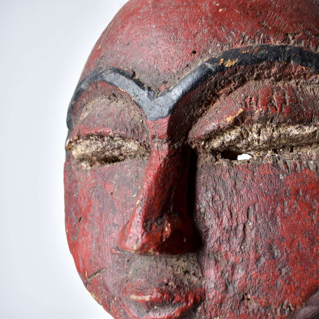 Old Yaure Moon Mask Côte d'Ivoire