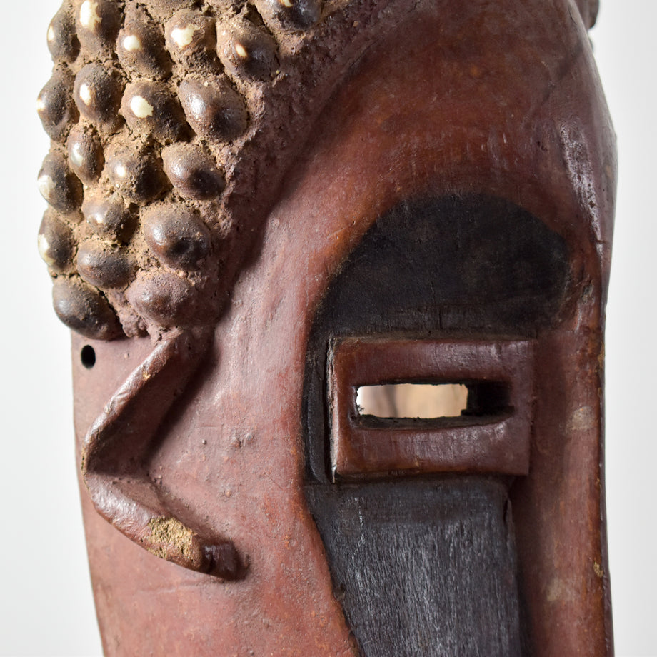 Lwalwa Mask with Cowrie Shells Congo – Africa Direct