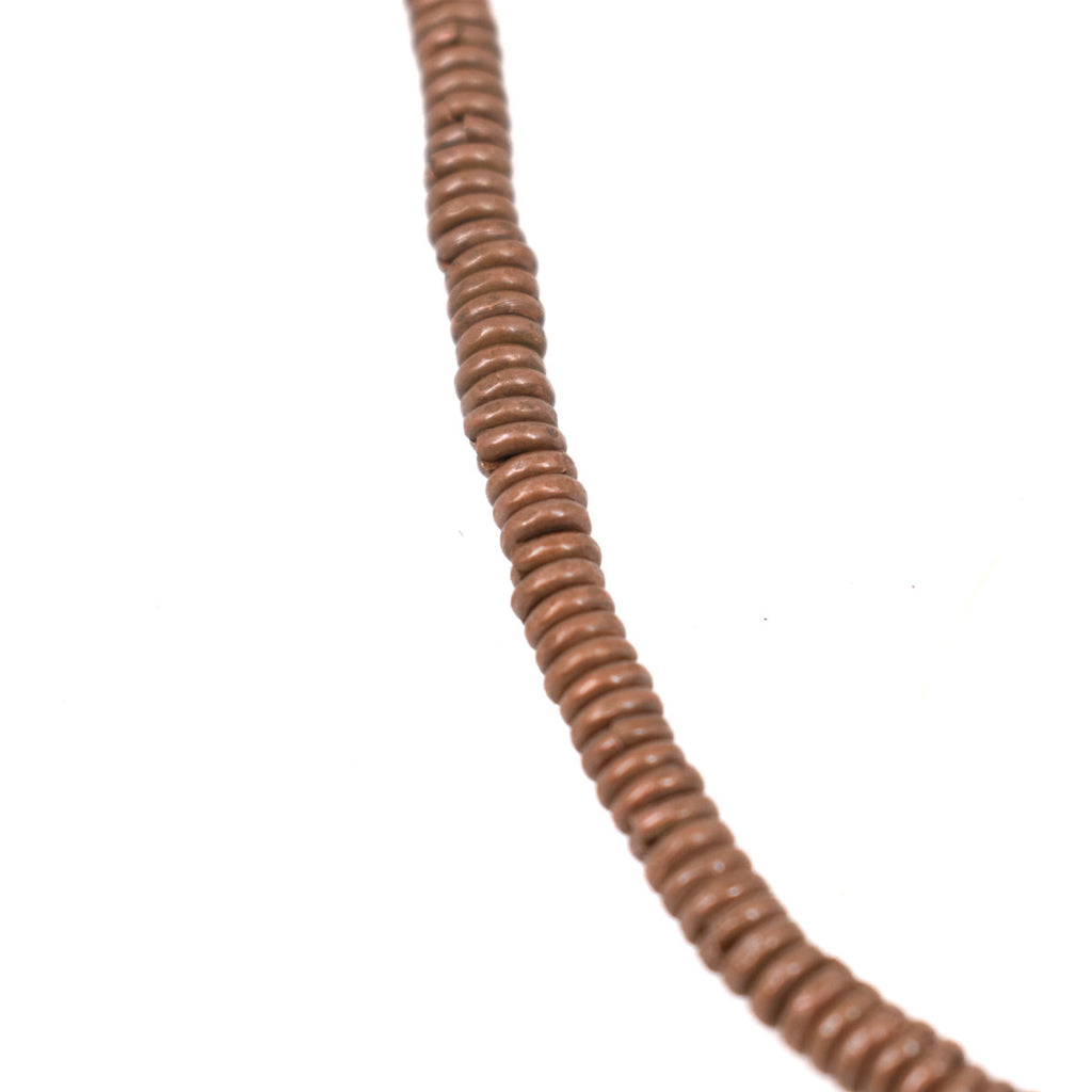 Copper Ethiopian Heishi Beads