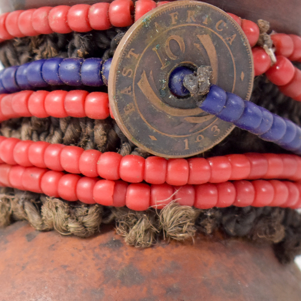 Nyamwezi Beaded Fertility Doll Gourd Tanzania