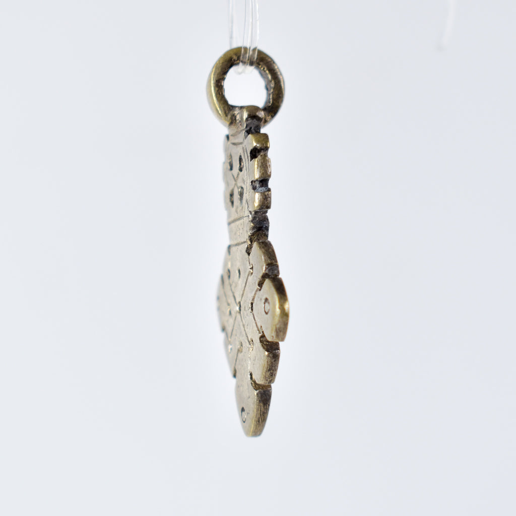 Silver Coptic Cross Pendant Ethiopia