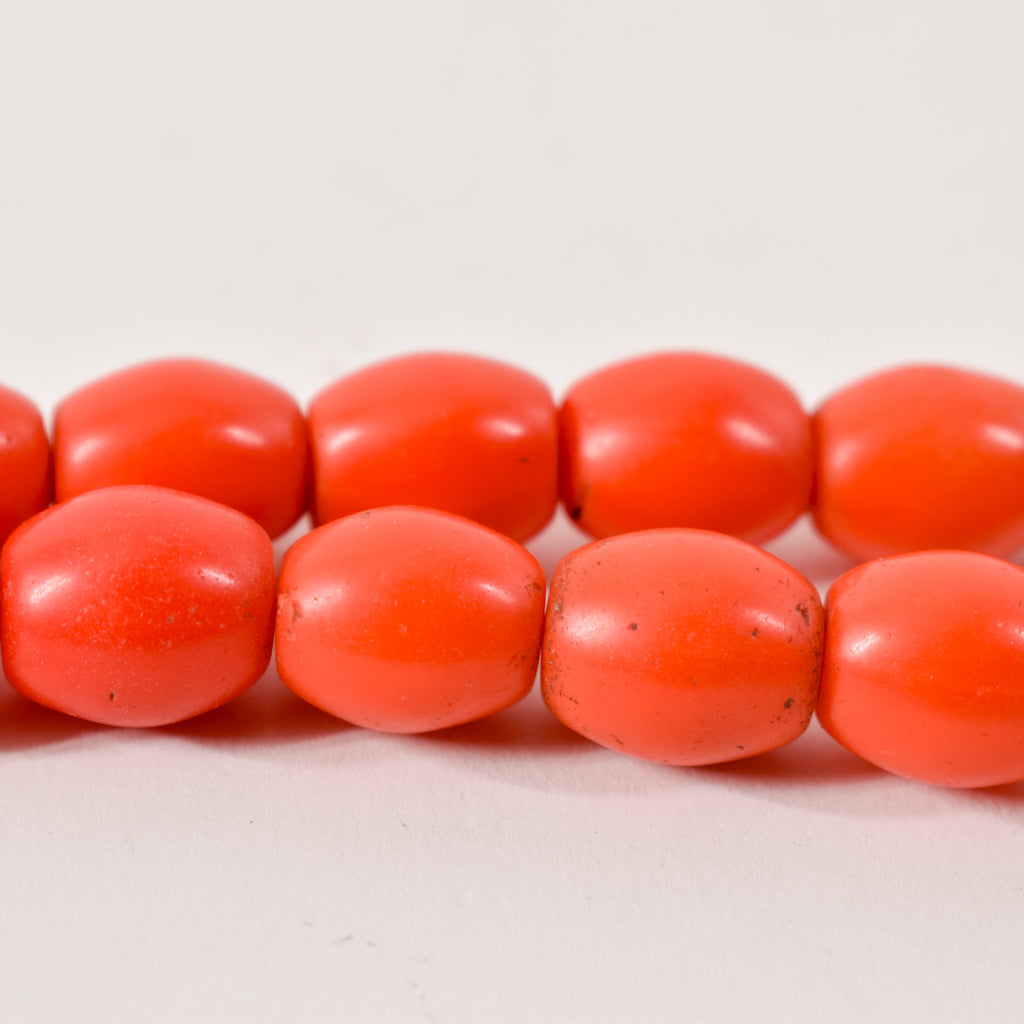 Orange Bohemian Trade Beads