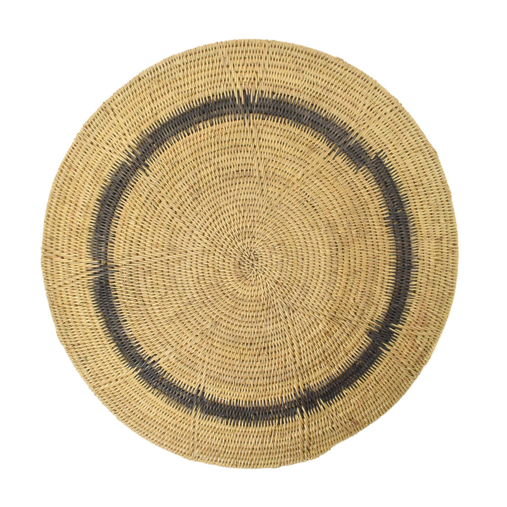 Makenge Flat Wedding Basket 18.5 Inch Zambia