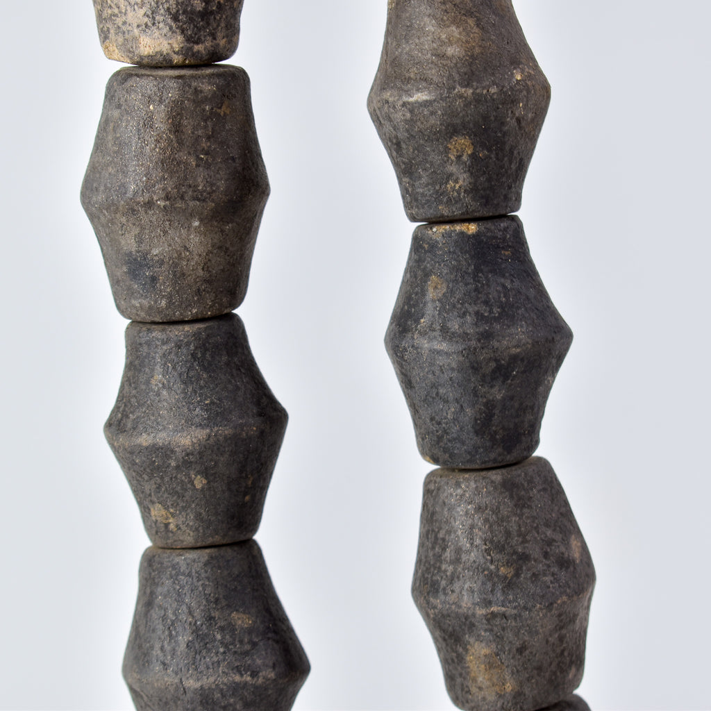 Old Clay Beads Mali 32 Inch