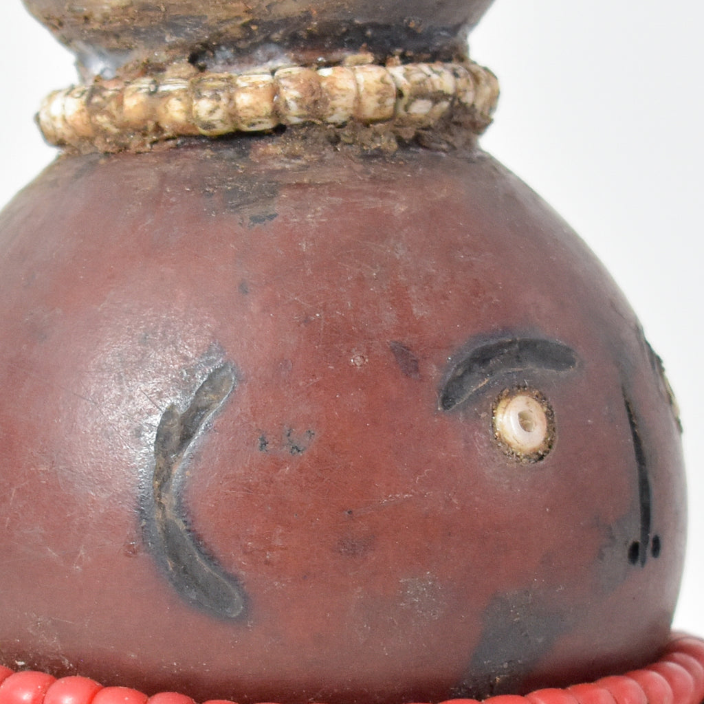 Nyamwezi Beaded Fertility Doll Gourd Tanzania