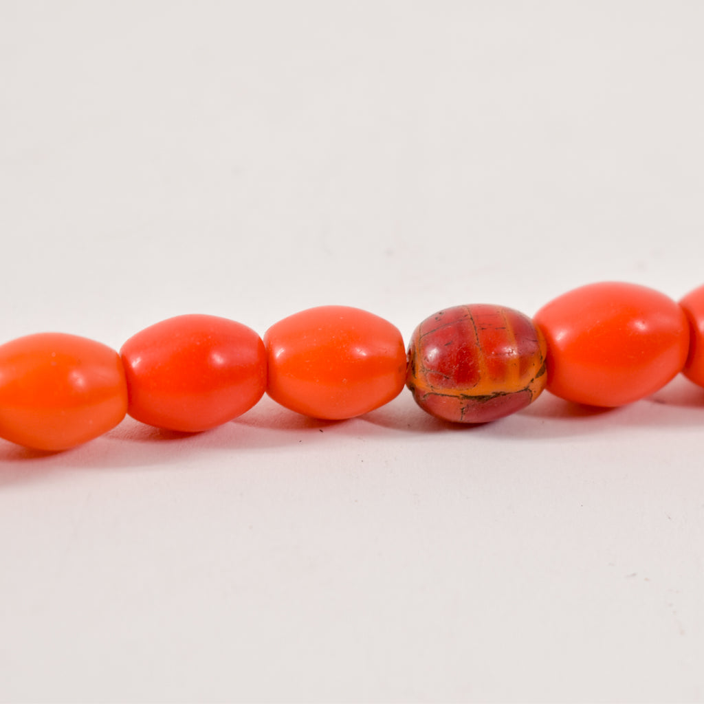 Orange Bohemian Trade Beads