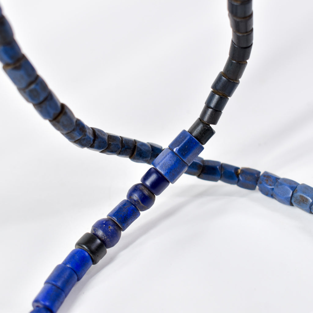 Russian Blue Trade Beads Czech Henry Collection
