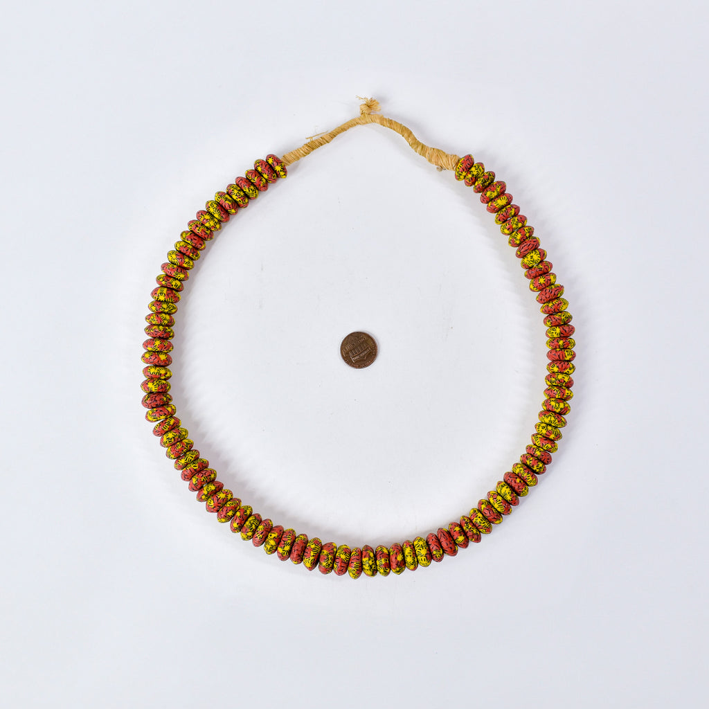 Fancy Krobo "Recycled" Powder Glass Trade Beads