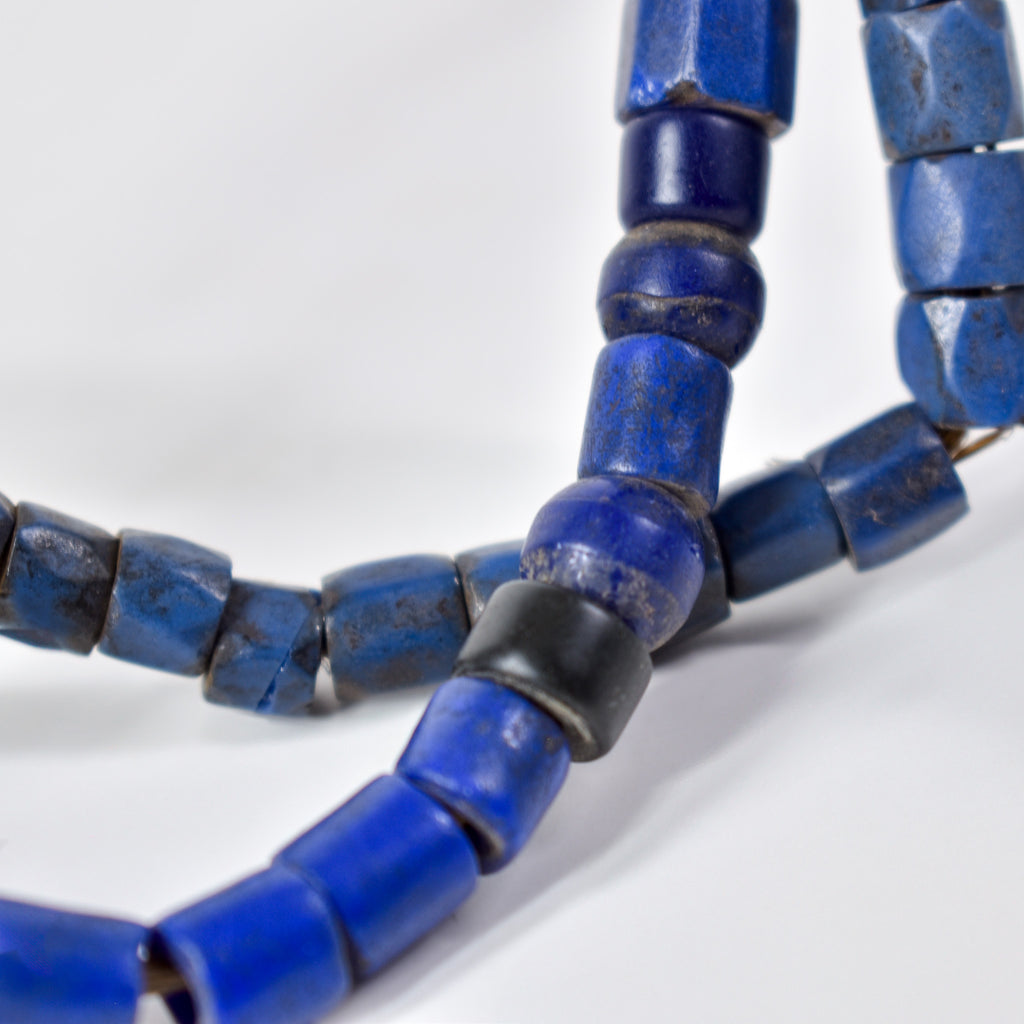 Russian Blue Trade Beads Czech Henry Collection