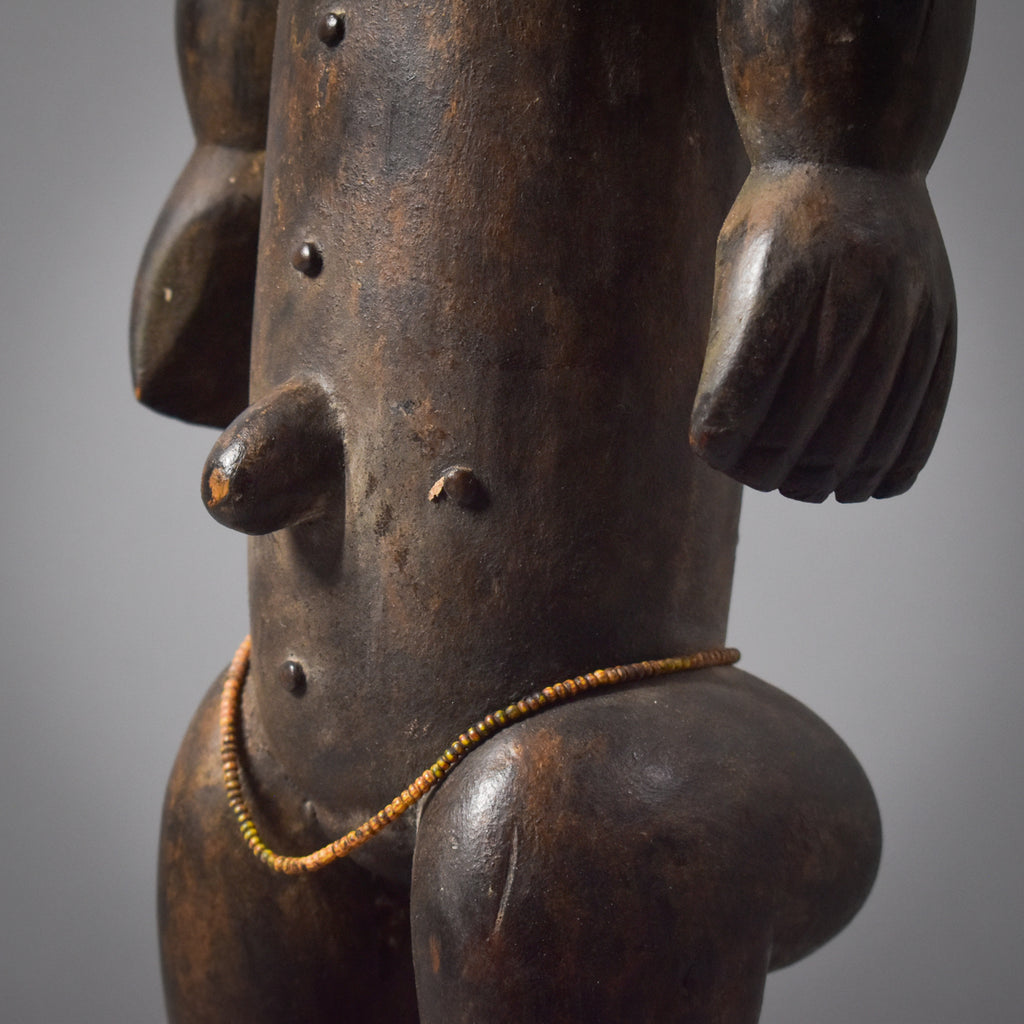 Anyi Attye Female Figure On Base Côte d'Ivoire