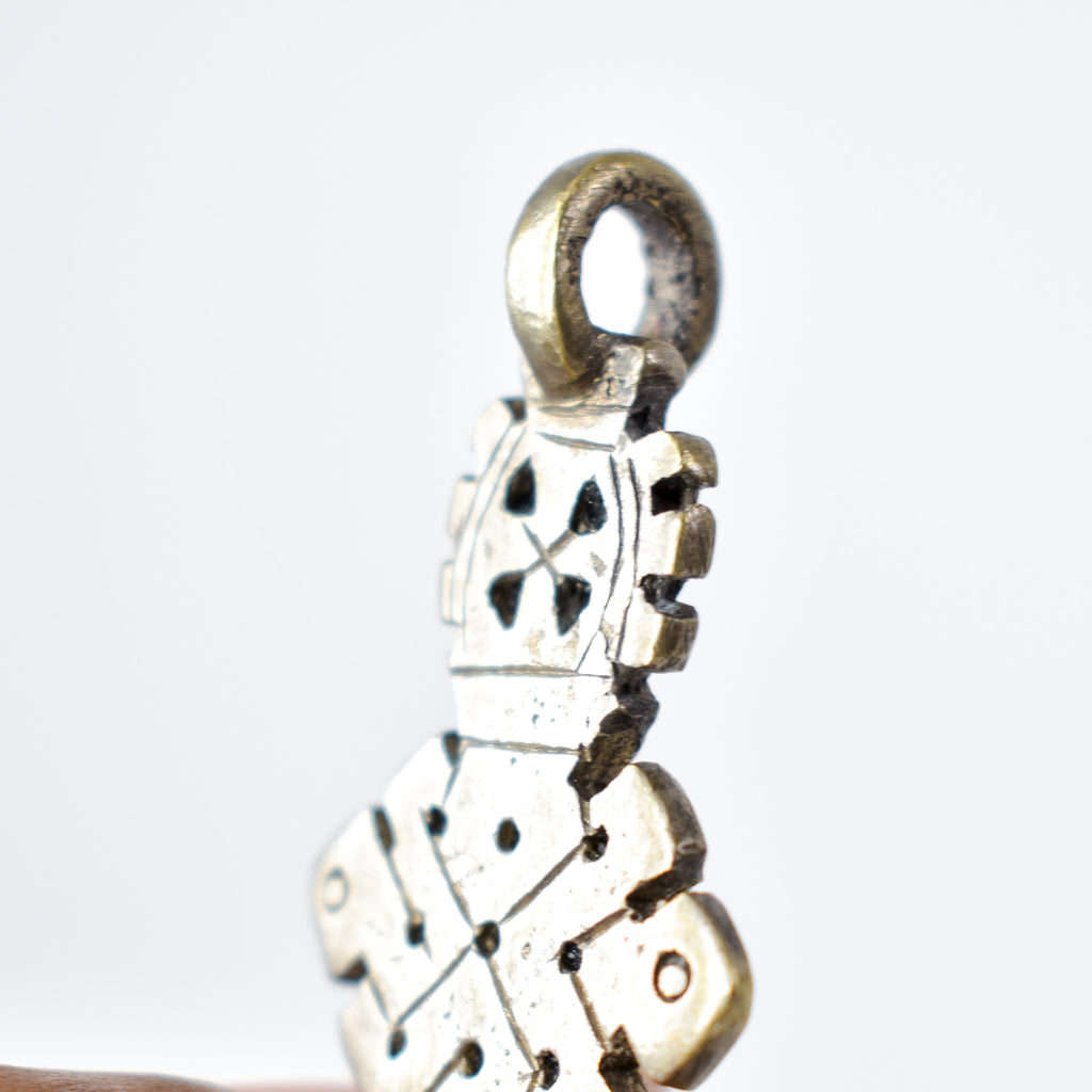 Silver Coptic Cross Pendant Ethiopia