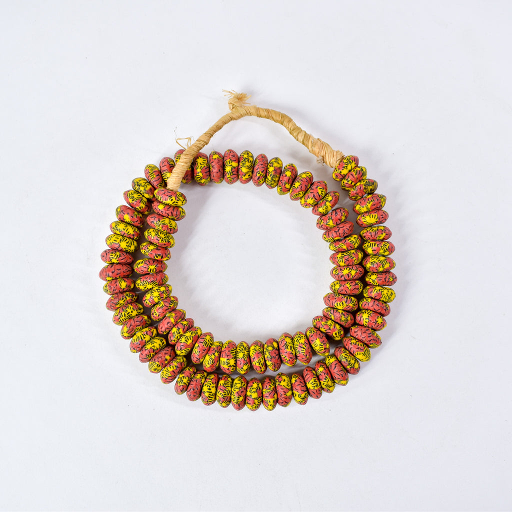 Fancy Krobo "Recycled" Powder Glass Trade Beads