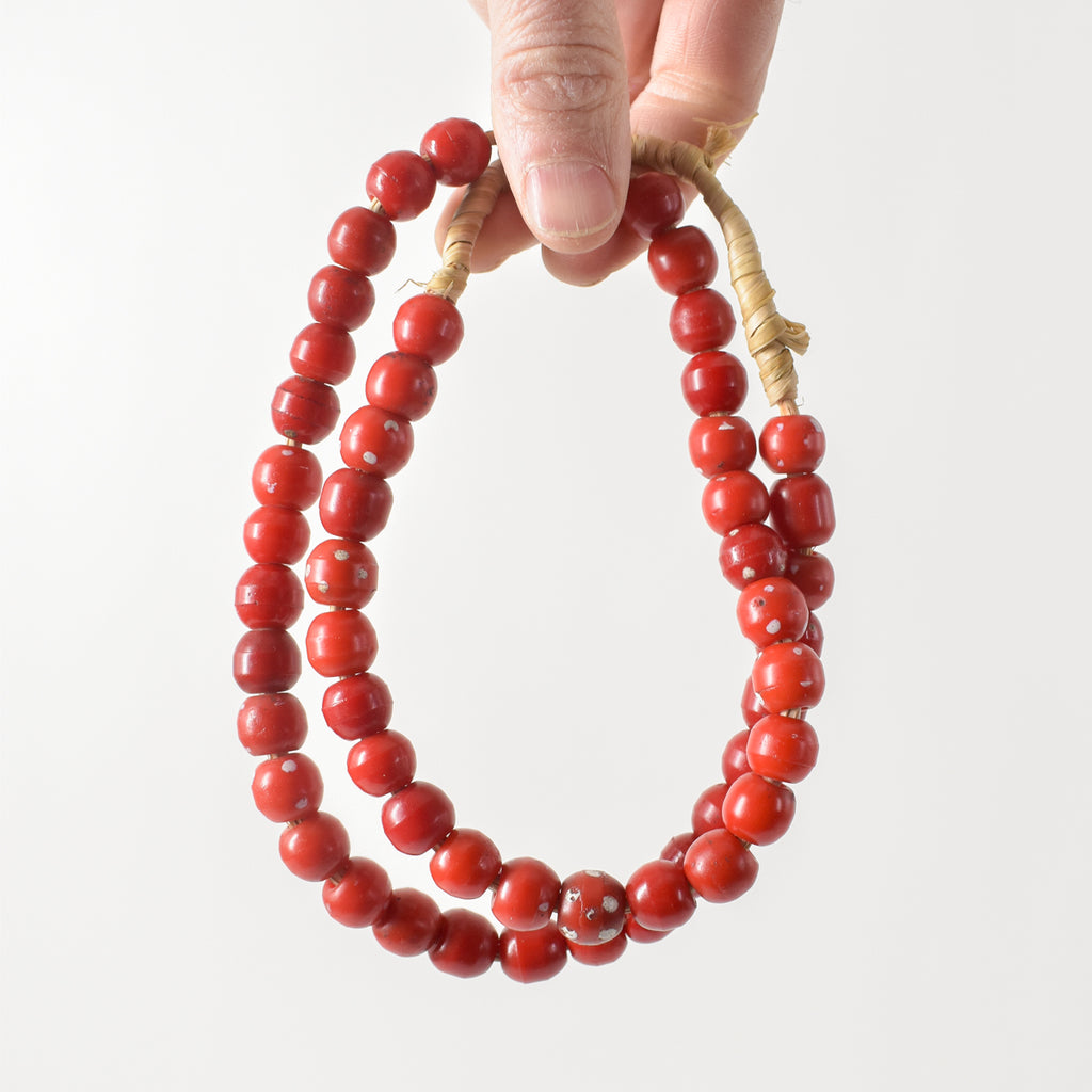 Prosser Mock Skunk Red Trade Beads