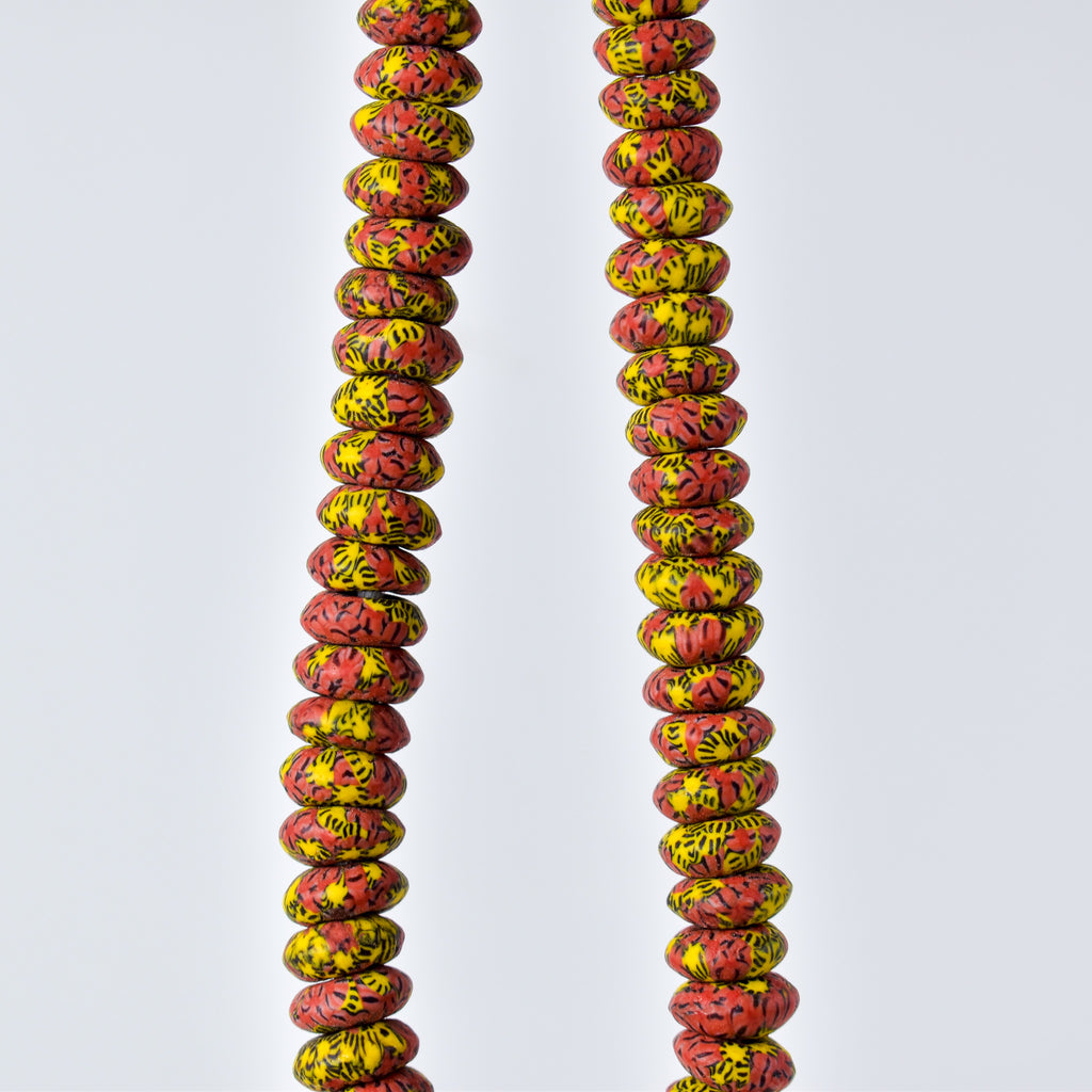 Fancy Krobo "Recycled" Powder Glass Trade Beads