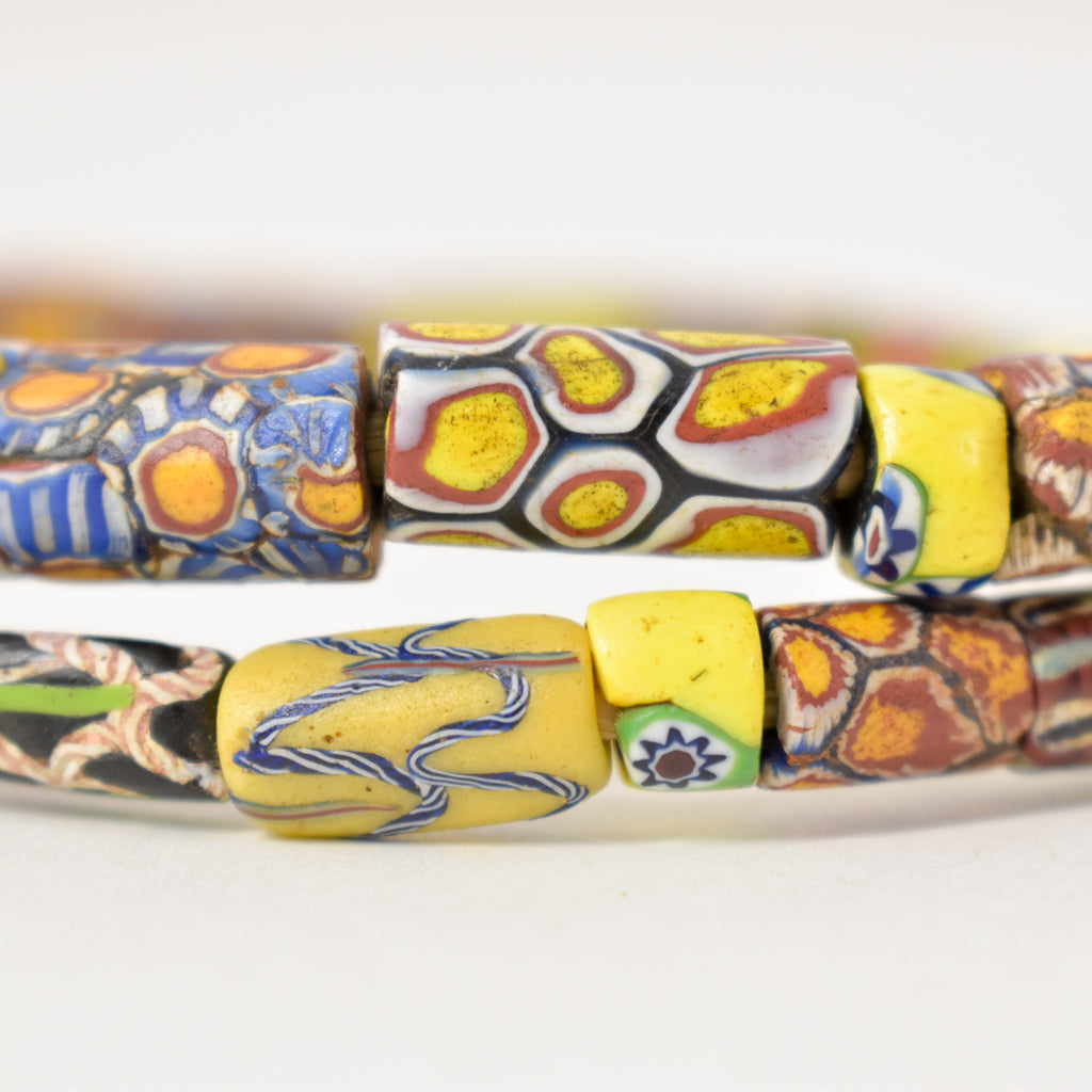Millefiori Venetian Mixed Trade Beads
