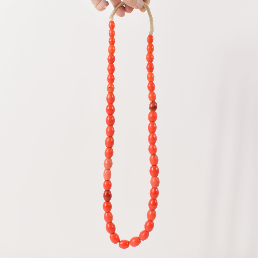 Orange Bohemian Trade Beads