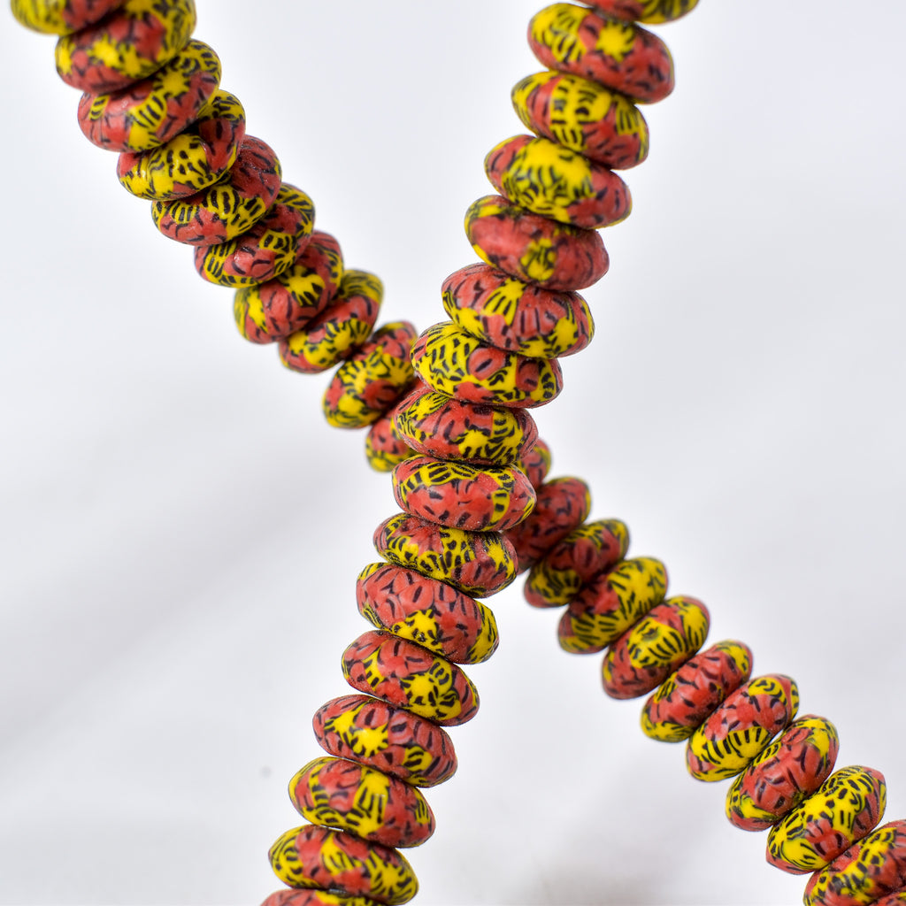 Fancy Krobo "Recycled" Powder Glass Trade Beads