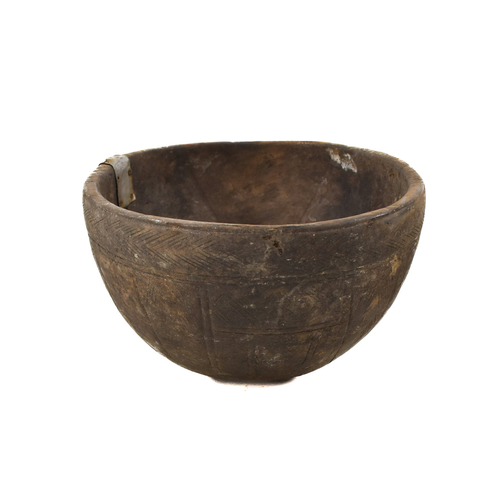 Nupe Wood Bowl Nigeria