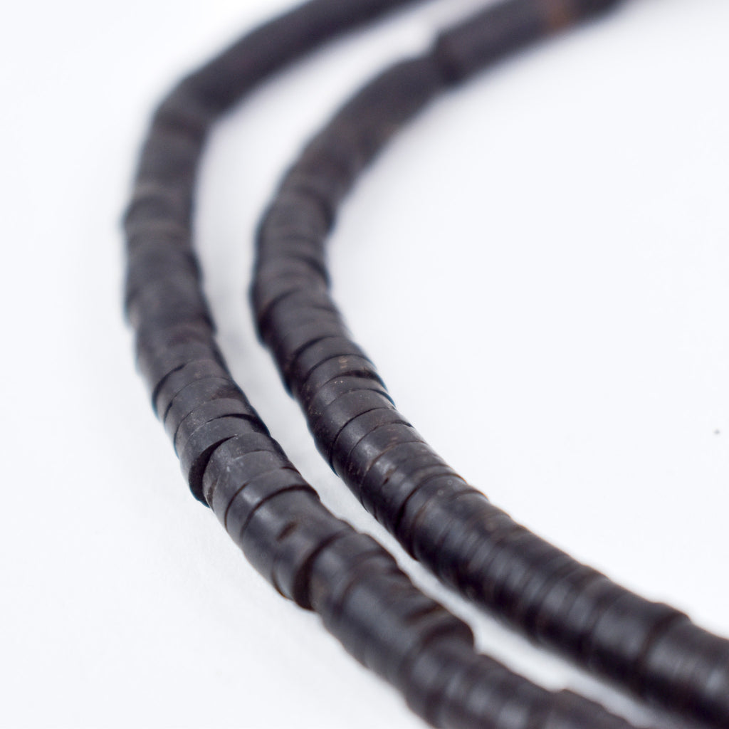 5 Strands Coconut Shell Heishi Beads