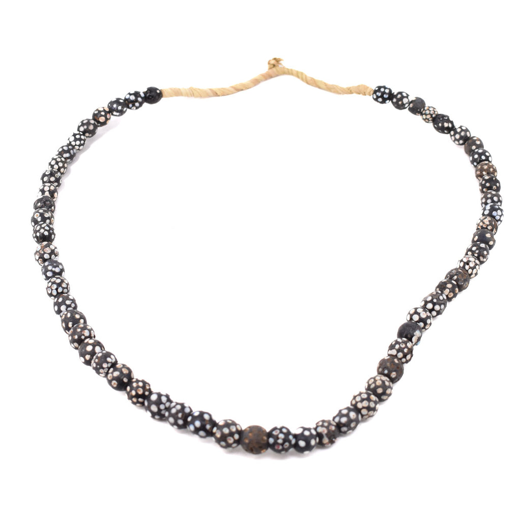 Black Skunks Excavated Venetian Trade Beads