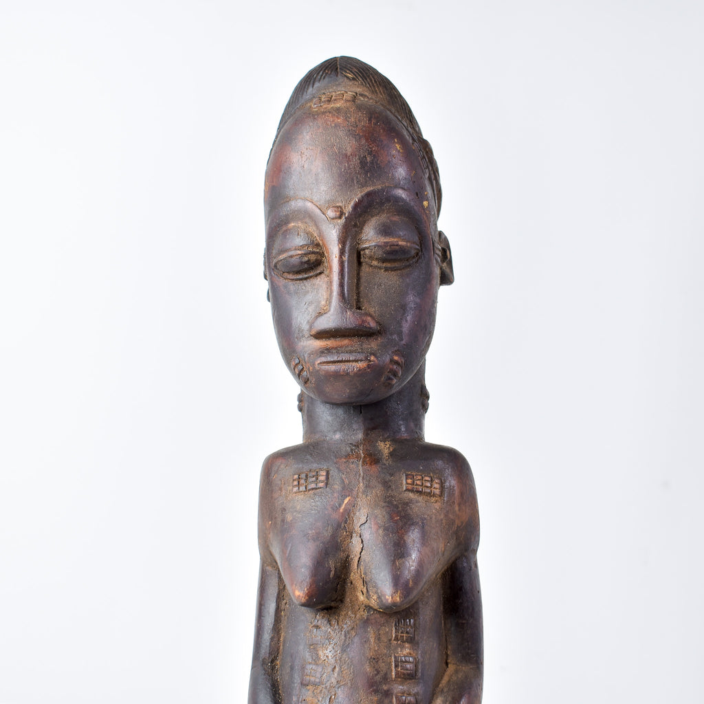 Baule Standing Figure Côte d'Ivoire