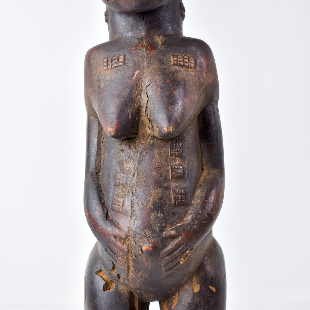 Baule Standing Figure Côte d'Ivoire