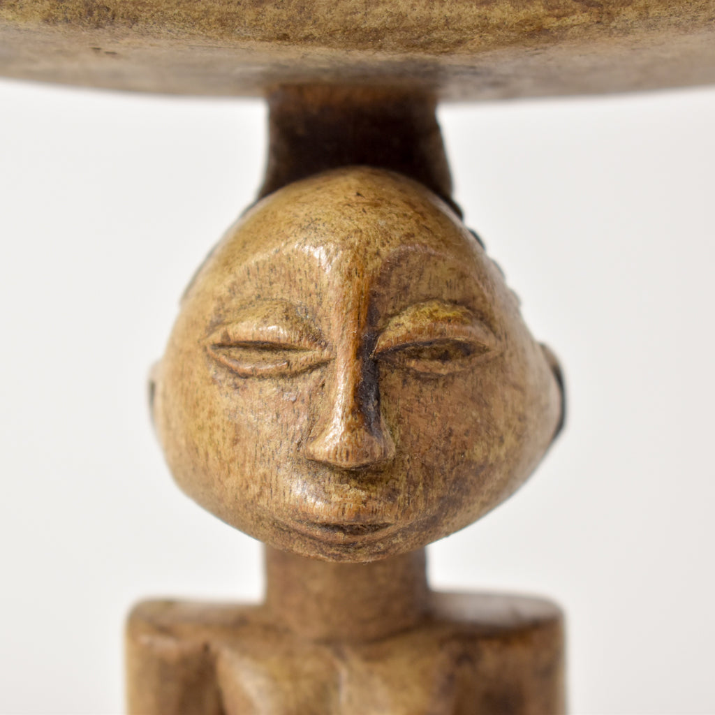 Luba Figural Miniature Headrest Congo