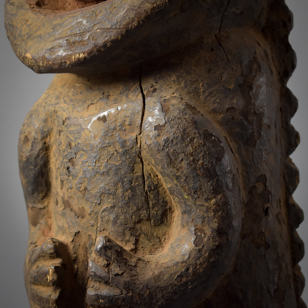 Mambila Crocodile Figure Tadep Cameroon