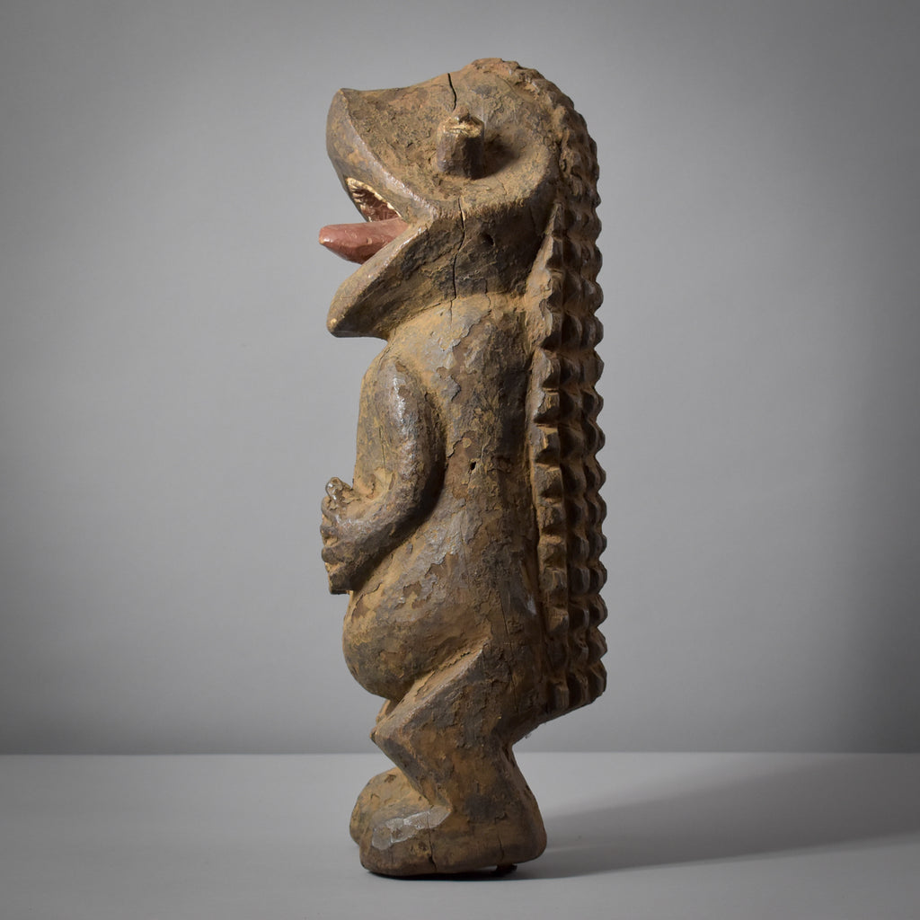 Mambila Crocodile Figure Tadep Cameroon