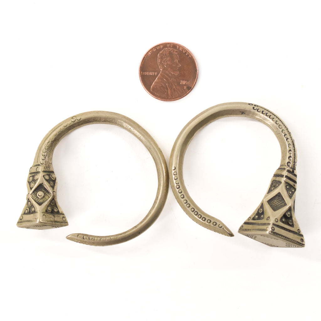 Tuareg Silver Earrings Sidley Collection Mali