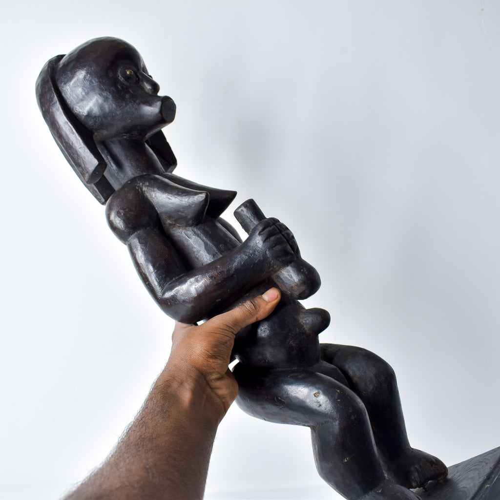 Fang Ngil Figure on Custom Base Gabon