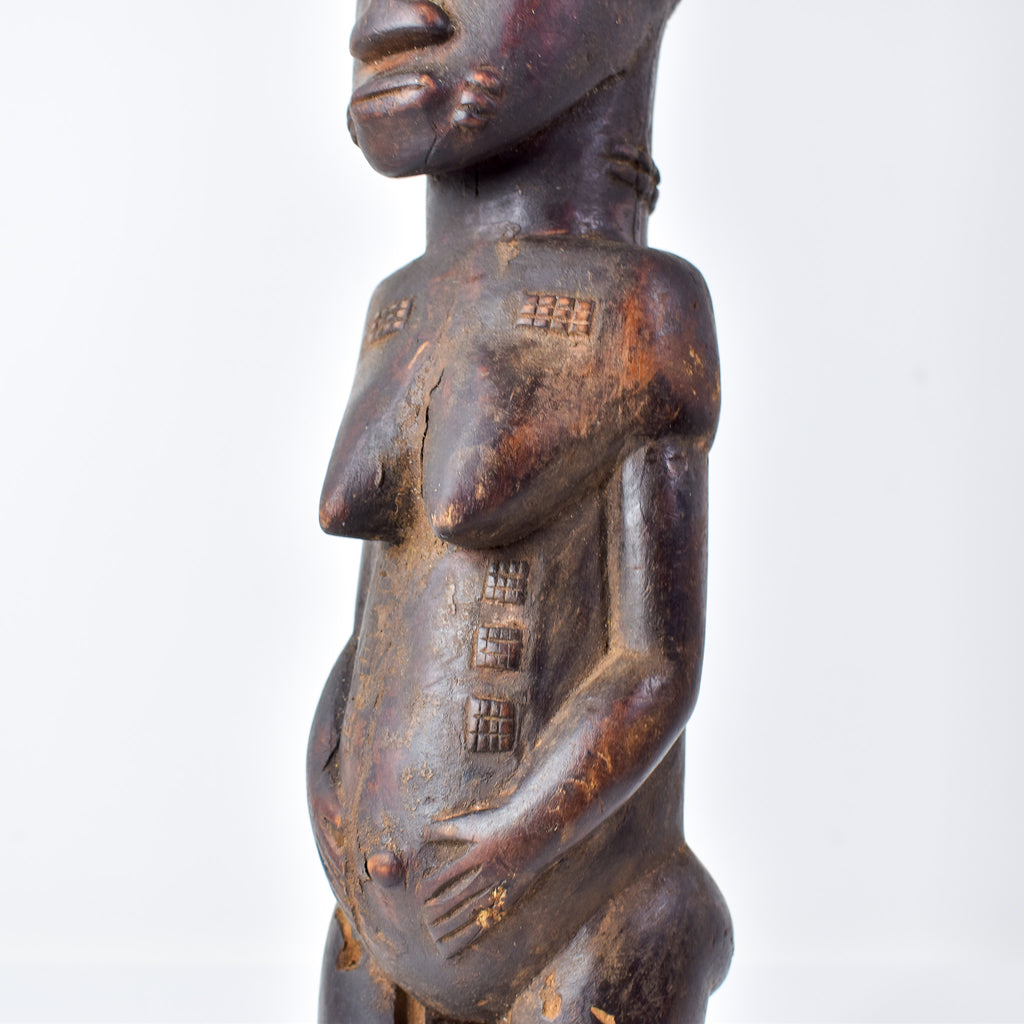 Baule Standing Figure Côte d'Ivoire
