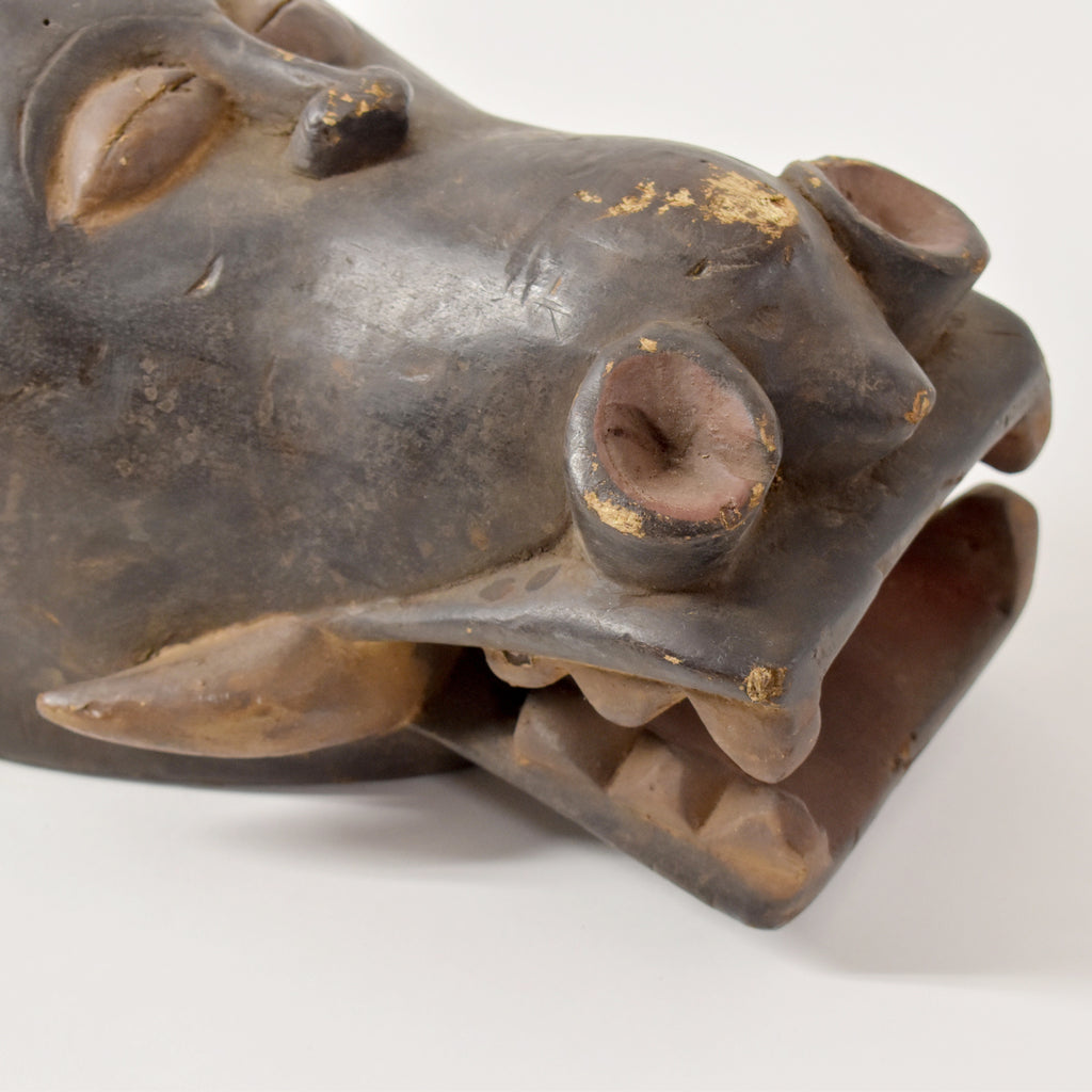 Baule Wild Boar Animal Mask Côte d'Ivoire