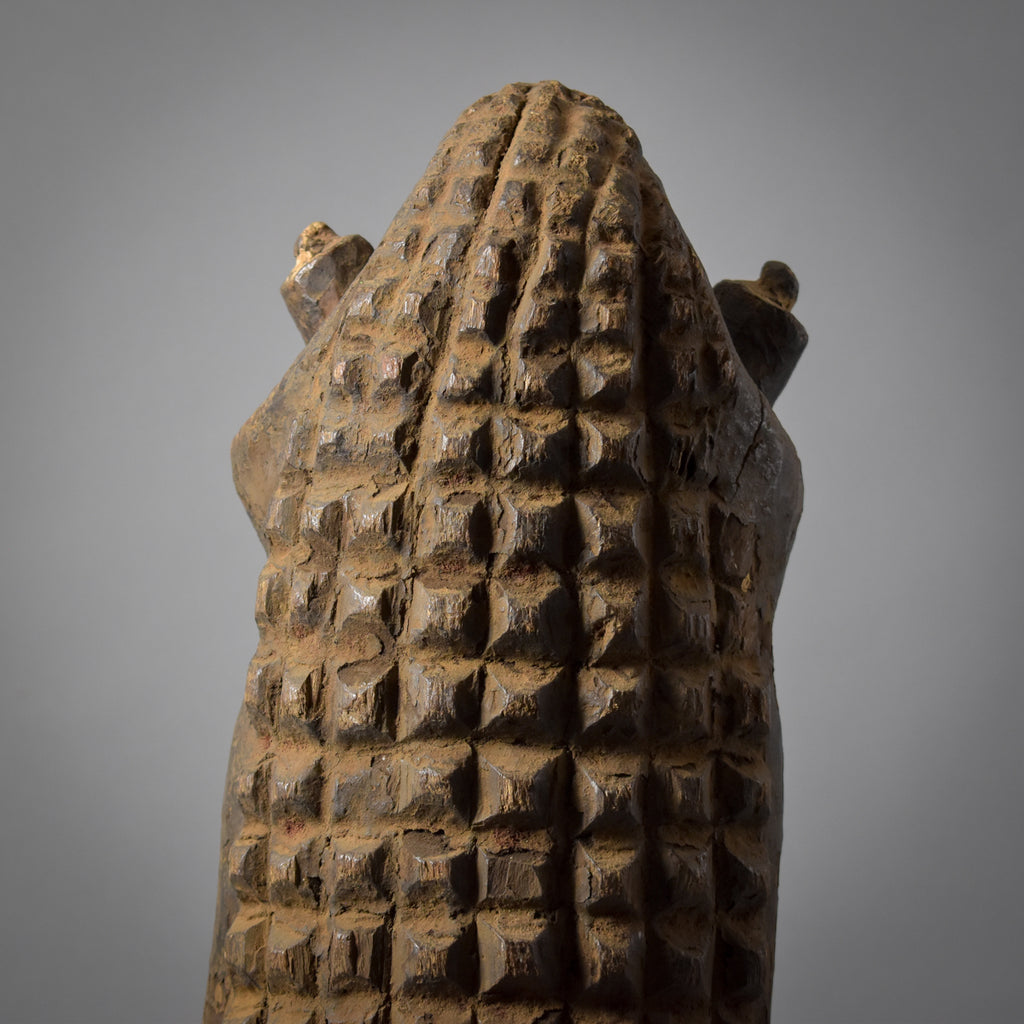 Mambila Crocodile Figure Tadep Cameroon