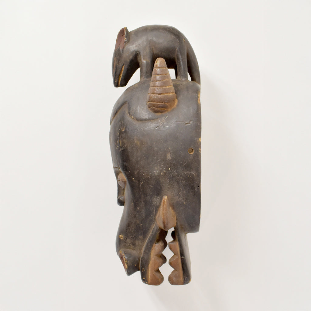 Baule Wild Boar Animal Mask Côte d'Ivoire