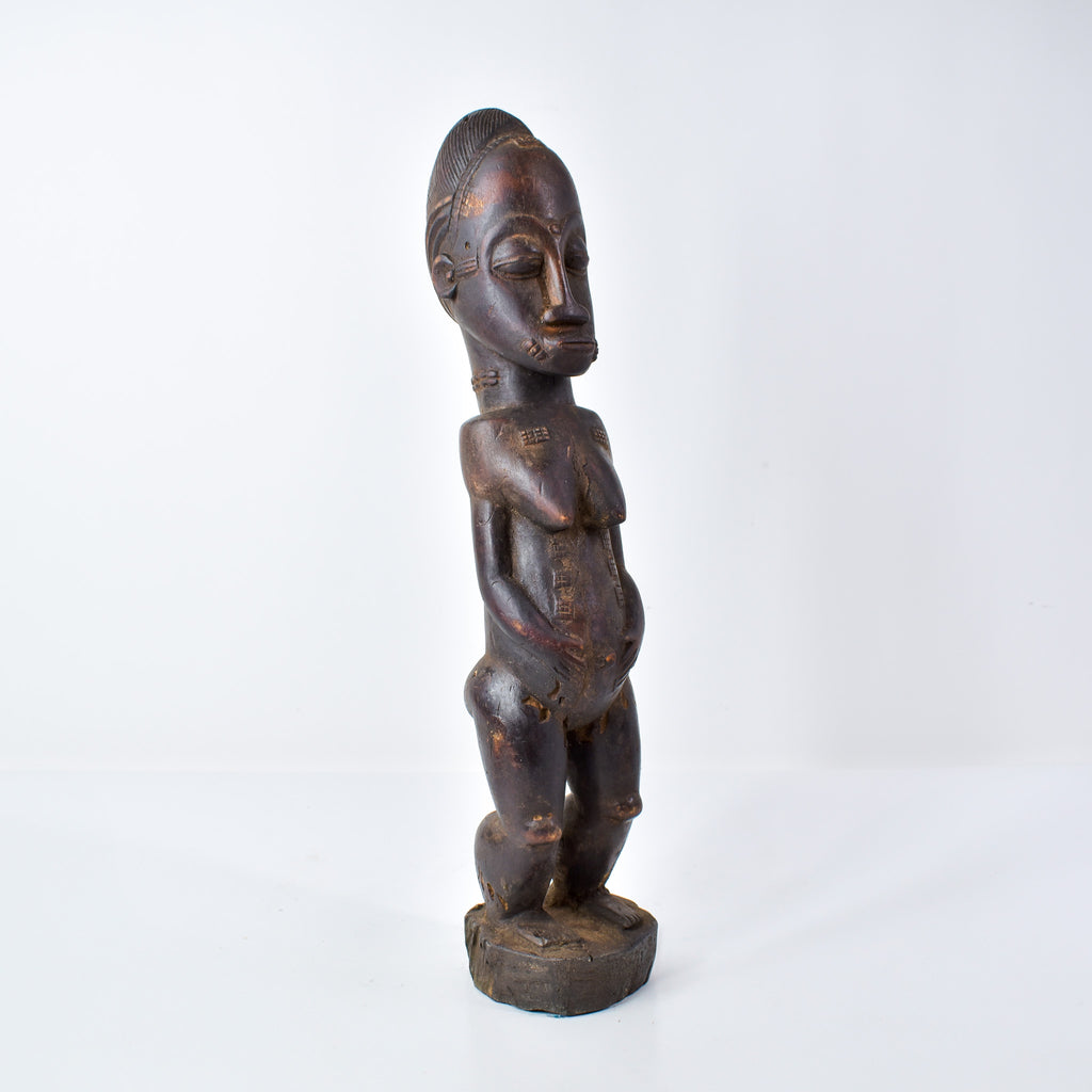 Baule Standing Figure Côte d'Ivoire