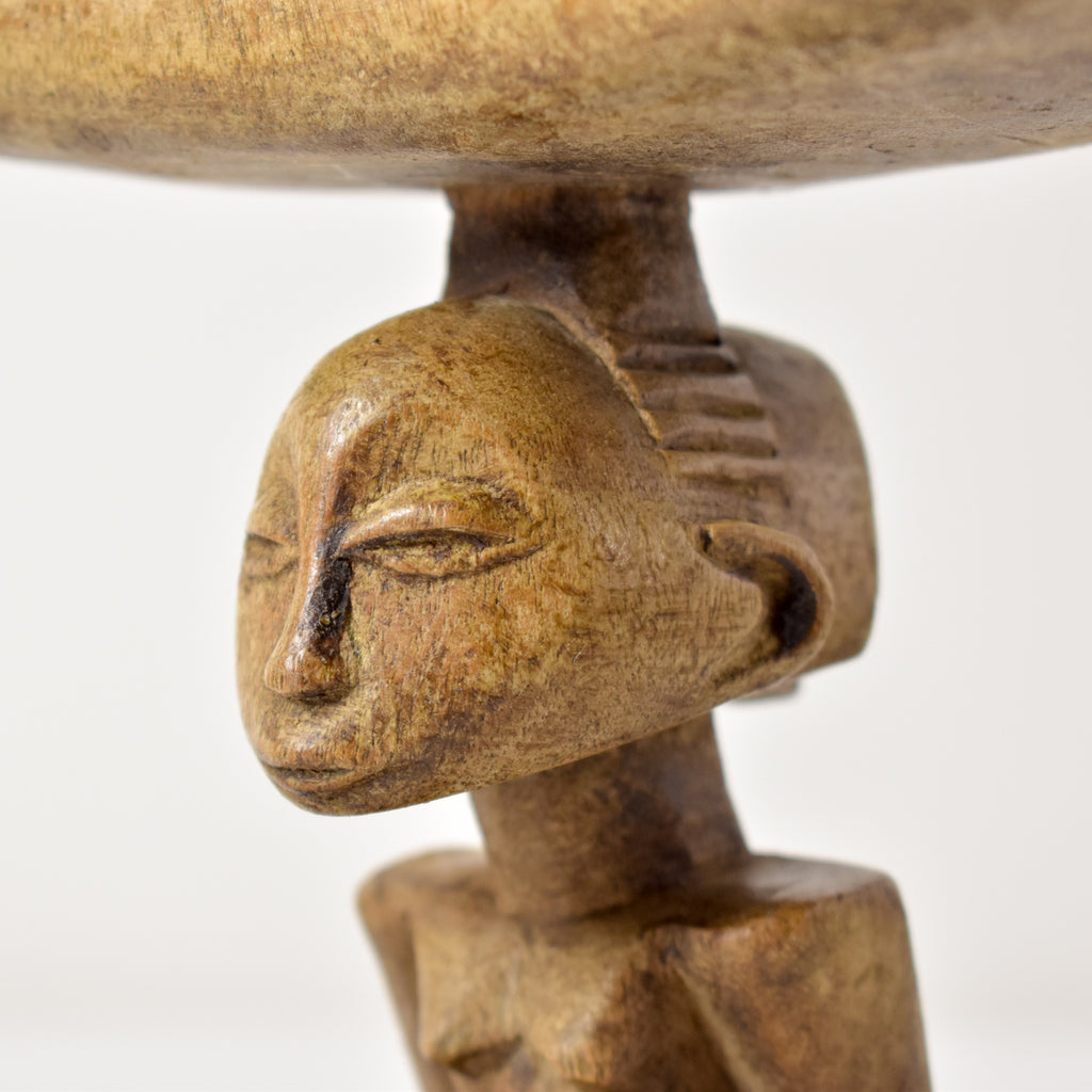 Luba Figural Miniature Headrest Congo