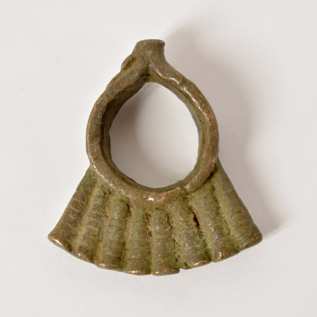 Copper Metal Ring Pendant Ethiopia