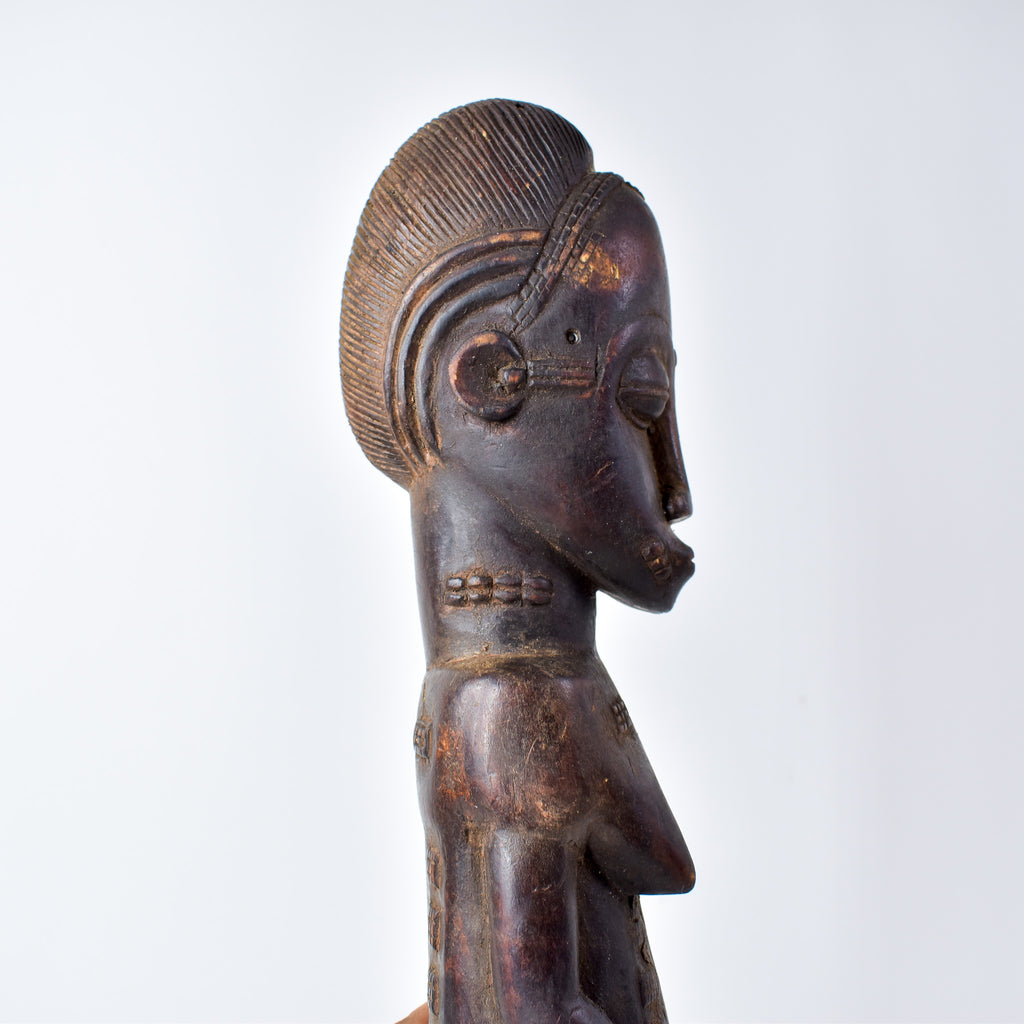 Baule Standing Figure Côte d'Ivoire