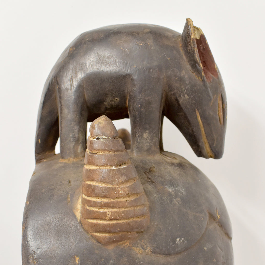 Baule Wild Boar Animal Mask Côte d'Ivoire