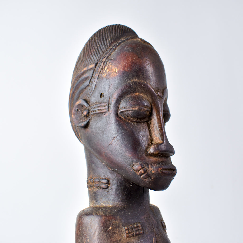 Baule Standing Figure Côte d'Ivoire