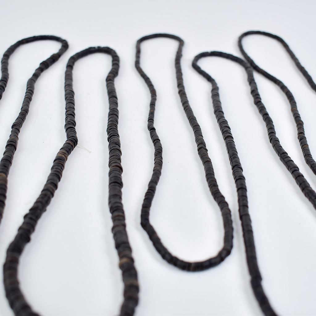 5 Strands Coconut Shell Heishi Beads