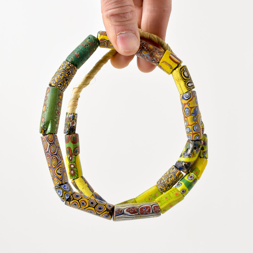 Millefiori Venetian Mixed Trade Beads