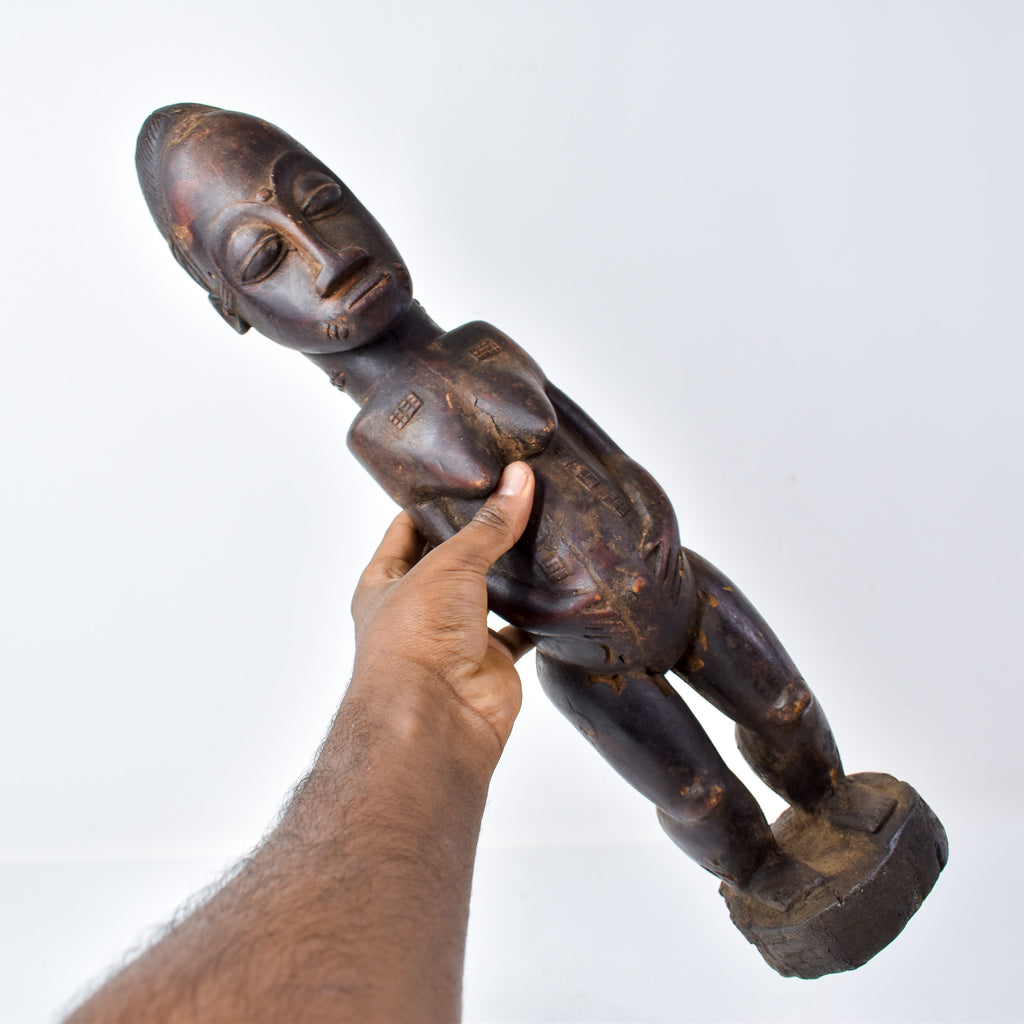 Baule Standing Figure Côte d'Ivoire